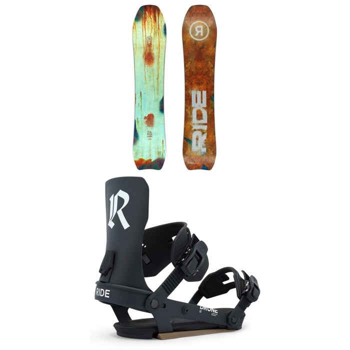 Ride - Psychocandy Snowboard + Drone Snowboard Bindings - Women's 2026
