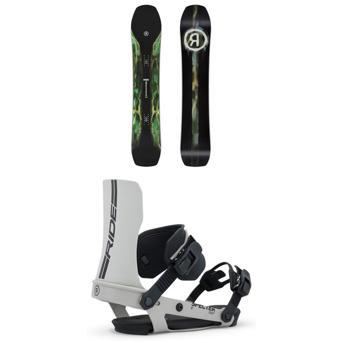 Ride - Ride Smokescreen Snowboard + Specter Snowboard Bindings 2026