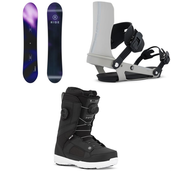 Ride - Compact Snowboard + Specter Snowboard Bindings + Synth Snowboard Boots - Women's 2026