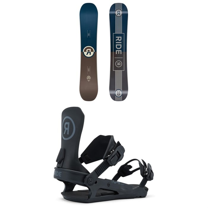 Ride - Ride Agenda Snowboard + C-4 Snowboard Bindings 2026
