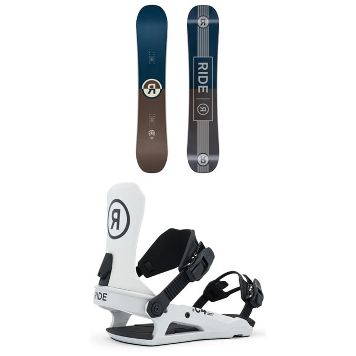 Ride - Ride Agenda Snowboard + C-4 Snowboard Bindings 2026