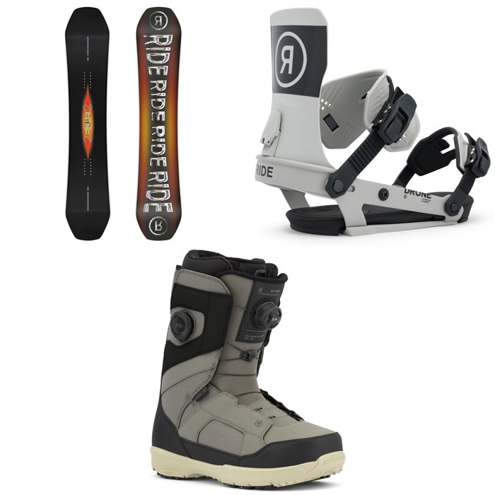 Ride - Ride Benchwarmer Snowboard + Drone Snowboard Bindings + Octave Snowboard Boots 2026