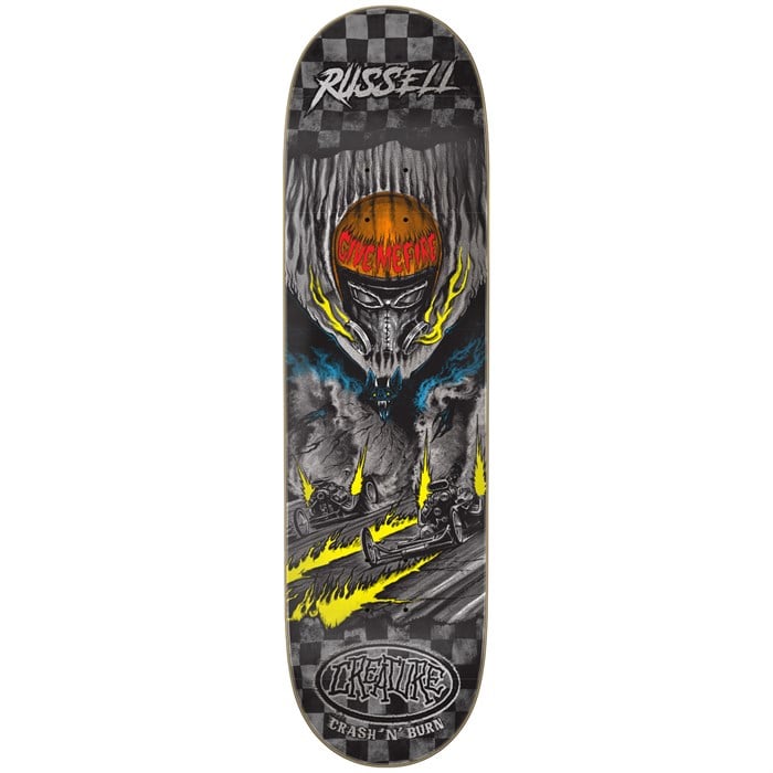 Creature - Russell Crash And Burn Pro 8.51 Skateboard Deck