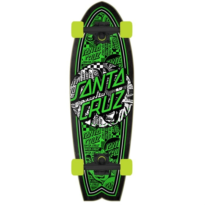 Santa Cruz Skateboards - Flier Collage Dot 8.8 Cruiser Complete