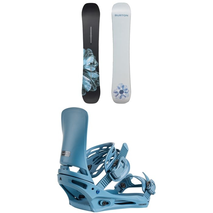Burton - Process Snowboard + Cartel Snowboard Bindings 2026