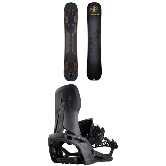 Cardiff - Goat Pro Carbon Snowboard + Nidecker Supermatic Carbon Snowboard Bindings 2026