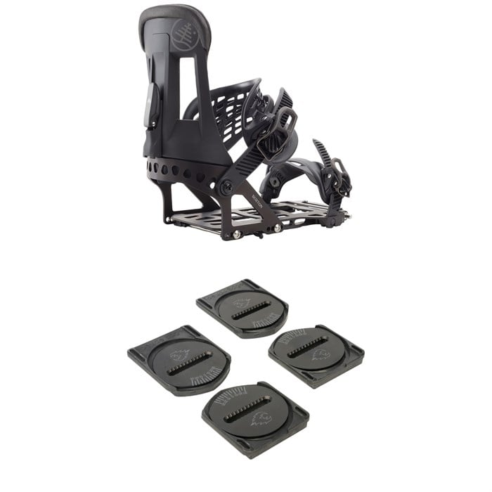Burton - Hitchhiker Splitboard Bindings  + Spark R&D Canted Pucks