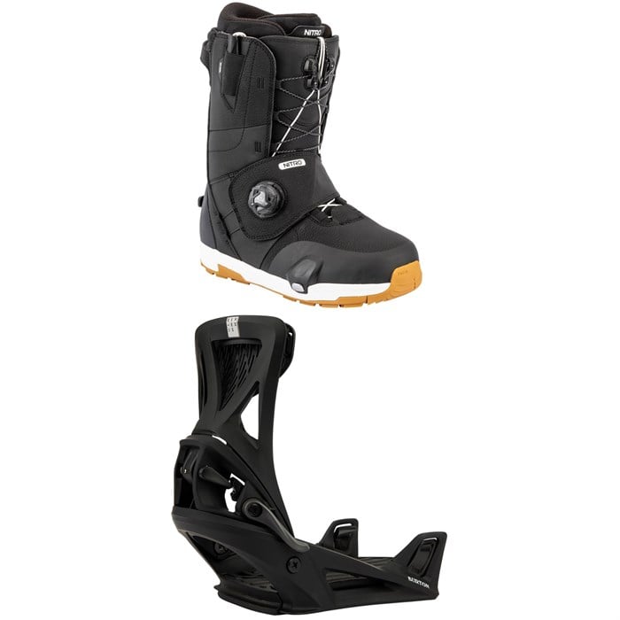 Nitro - Nitro Venture Step On TLS Snowboard Boots + Burton Step On Genesis Snowboard Bindings 2026