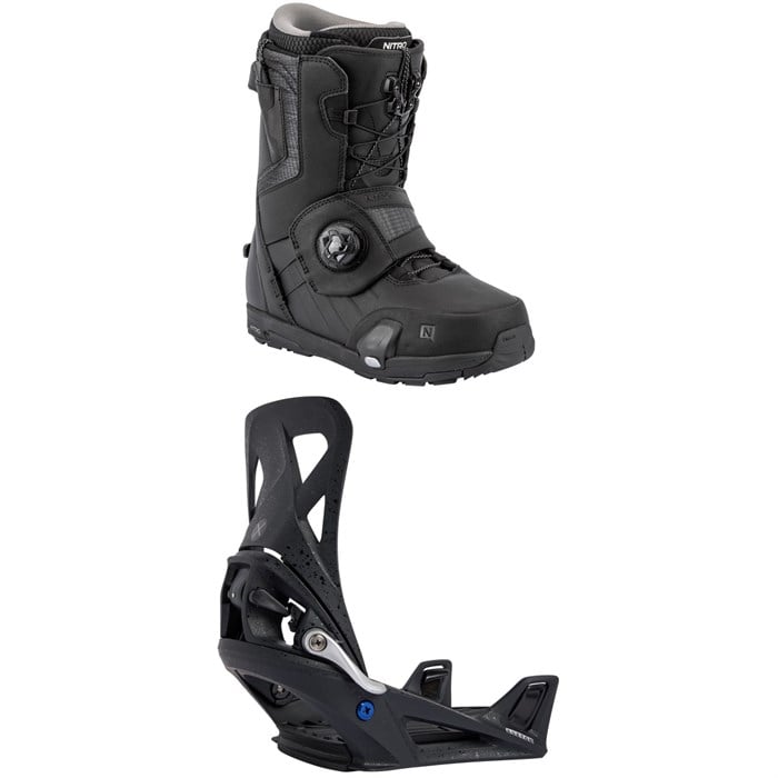 Nitro - Nitro Profile Step On TLS Snowboard Boots + Burton Step On X Snowboard Bindings 2026