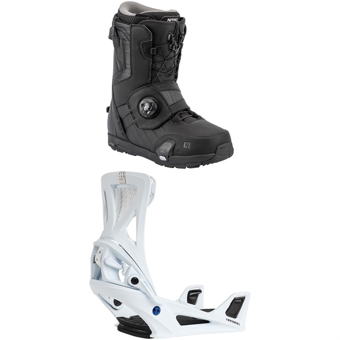 Nitro - Nitro Profile Step On TLS Snowboard Boots + Burton Step On Genesis Snowboard Bindings 2026