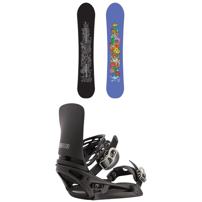Burton - Burton Counterbalance Snowboard + Cartel X EST Snowboard Bindings 2026