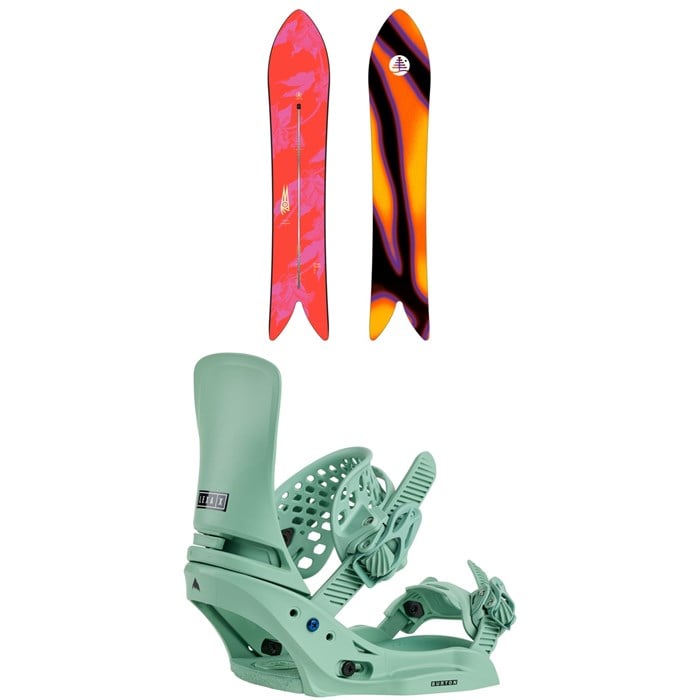 Burton - Family Tree Smooth Operator Snowboard + Lexa X EST Snowboard Bindings - Women's 2026