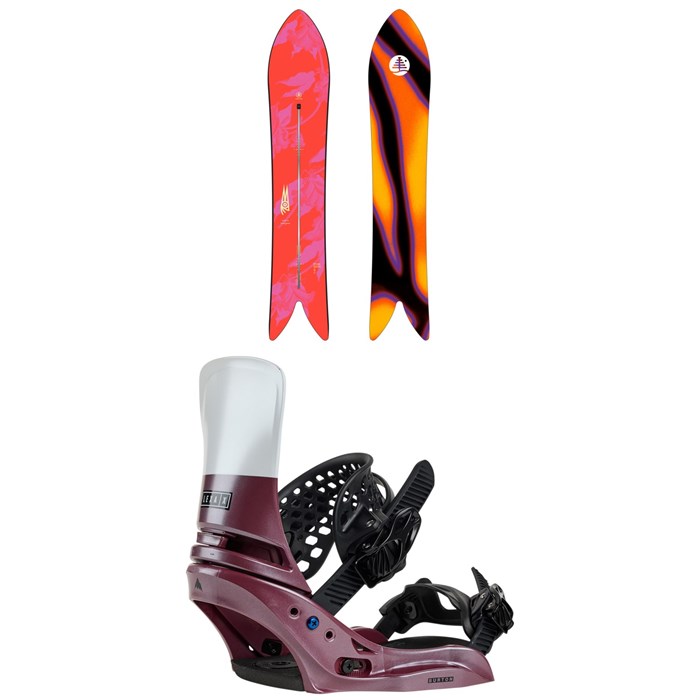 Burton - Burton Family Tree Smooth Operator Snowboard + Lexa X EST Snowboard Bindings - Women's 2026