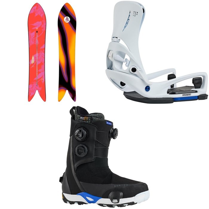 Burton - Burton Family Tree Smooth Operator Snowboard + Step On Genesis EST Snowboard Bindings + Waverange Step On X Pro Snowboard Boots 2026