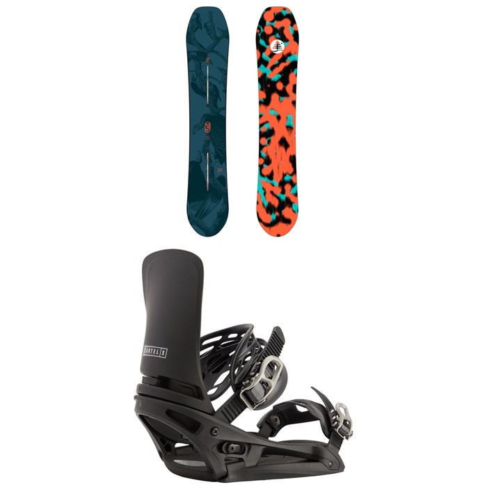 Burton - Family Tree High Fidelity Snowboard + Cartel X EST Snowboard Bindings 2026