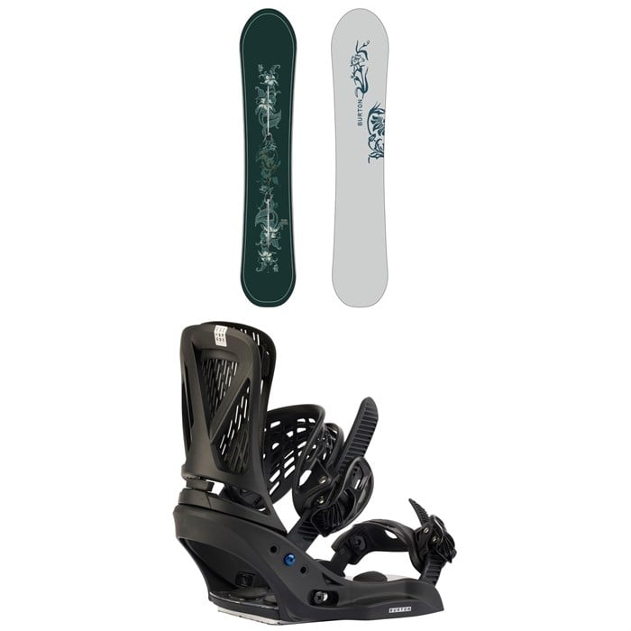 Burton - Burton Counterbalance Snowboard + Escapade EST Snowboard Bindings - Women's 2026
