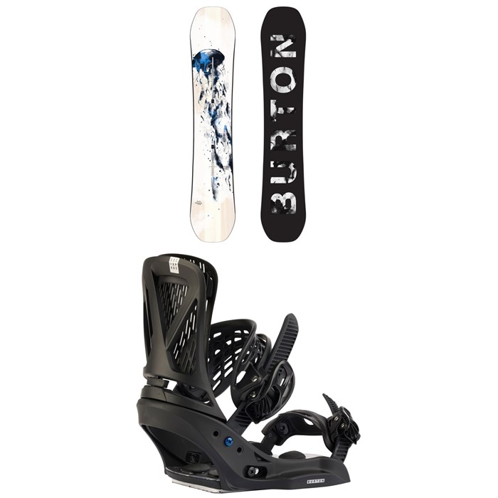 Burton - Burton Feelgood Snowboard + Escapade EST Snowboard Bindings - Women's 2026