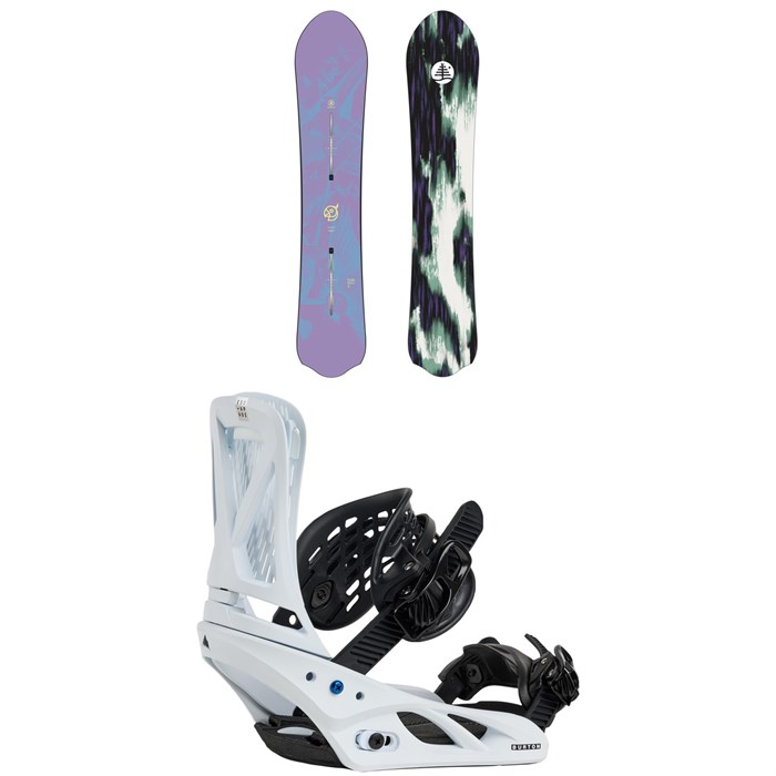 Burton - Family Tree Alekesam Snowboard + Escapade Snowboard Bindings - Women's 2026