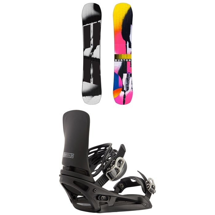 Burton - Burton Rewind Snowboard + Cartel X EST Snowboard Bindings 2026