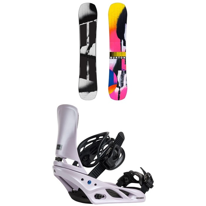 Burton - Burton Rewind Snowboard + Lexa Snowboard Bindings - Women's 2026