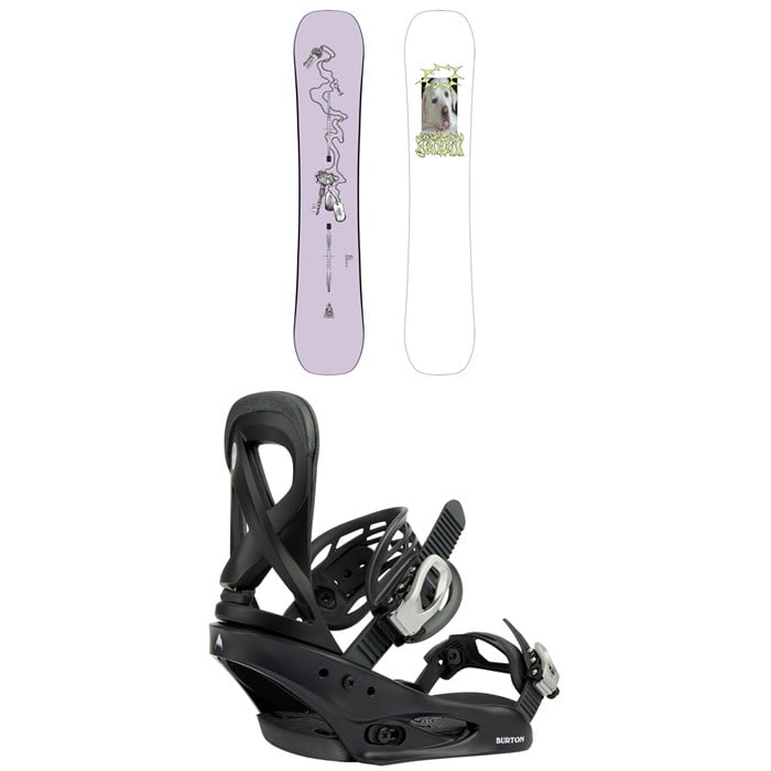 Burton - Burton Good Company Snowboard + Scribe Snowboard Bindings - Women's 2026