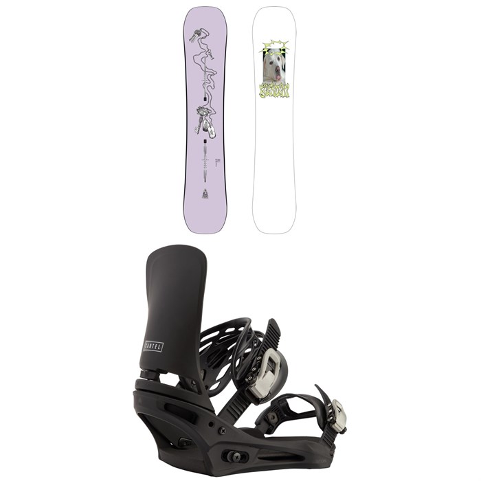 Burton - Burton Good Company Snowboard + Cartel Snowboard Bindings 2026