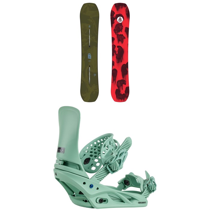 Burton - Burton Family Tree Hometown Hero Snowboard + Lexa X Snowboard Bindings - Women's 2026