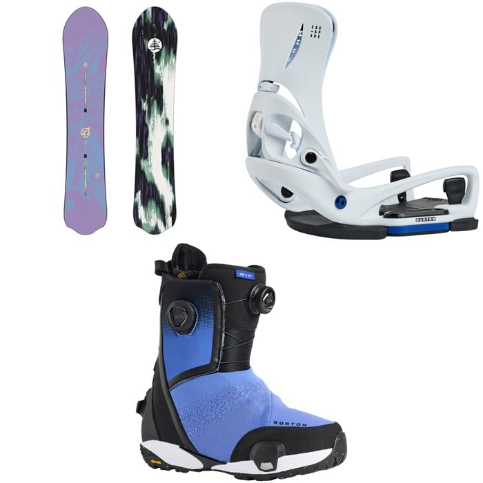 Burton - Family Tree Alekesam Snowboard + Step On Escapade EST Snowboard Bindings + Waverange X Step On Snowboard Boots - Women's 2026