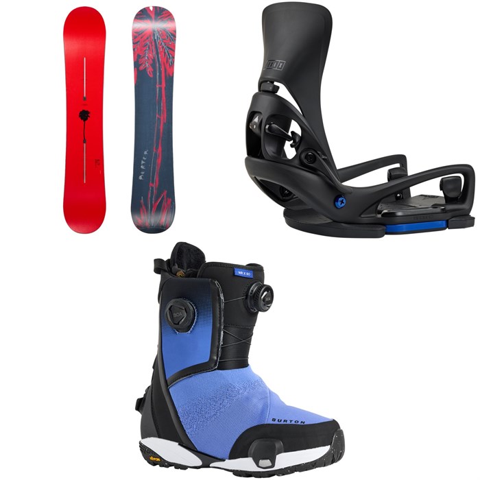 Burton - Blossom Snowboard + Step On Lexa X EST Snowboard Bindings + Waverange X Step On Snowboard Boots - Women's 2026
