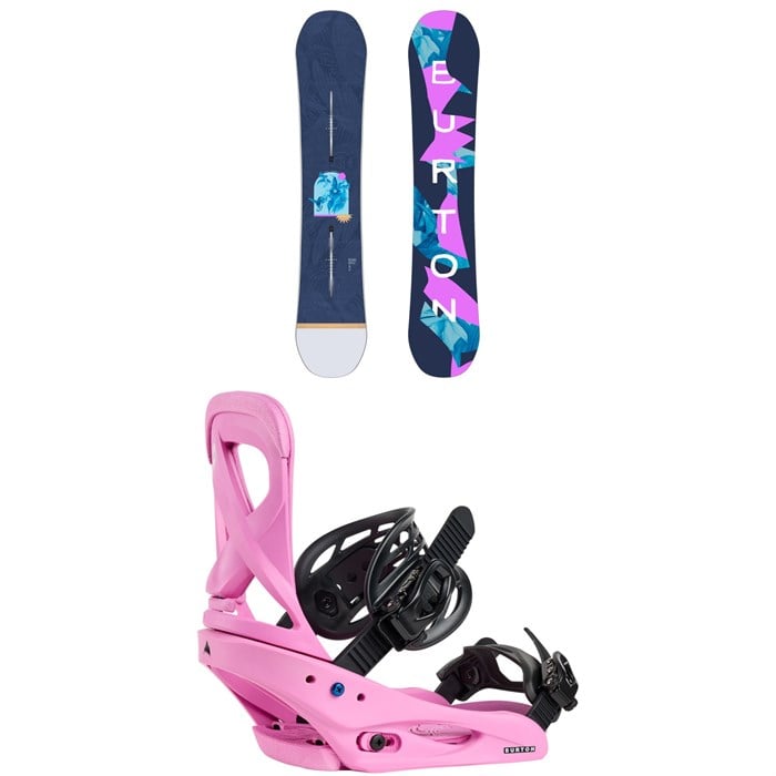 Burton - Burton Yeasayer Snowboard + Scribe Snowboard Bindings - Women's 2026