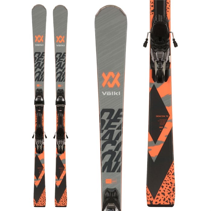 Völkl - Völkl Deacon 75 Skis + VMotion 11 GW Bindings 2024 - Used