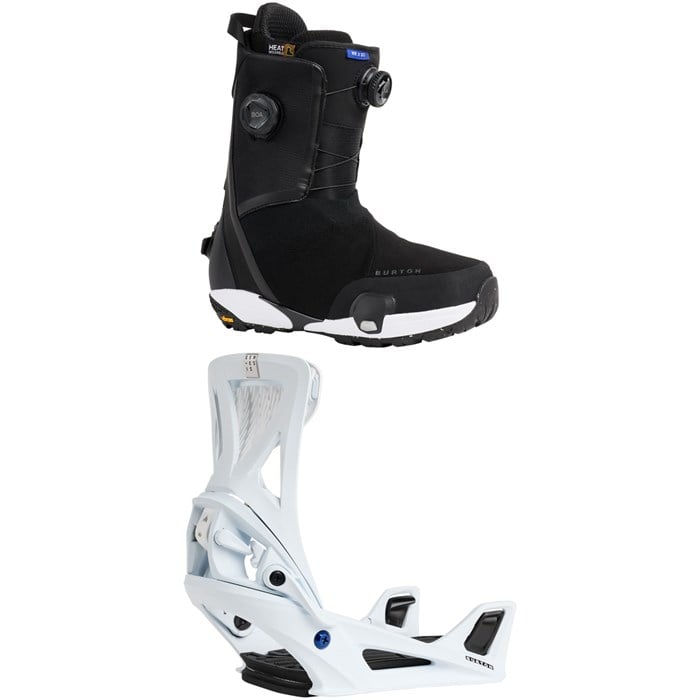 Burton - Burton Waverange X Step On Snowboard Boots + Step On Genesis Snowboard Bindings 2026