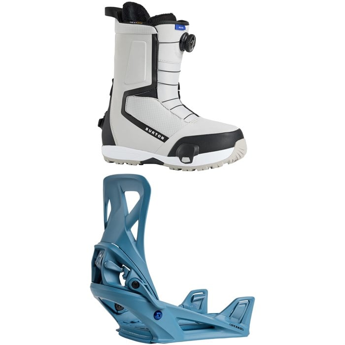 Burton - Burton Highshot Step On Wide Snowboard Boots + Step On Snowboard Bindings 2026