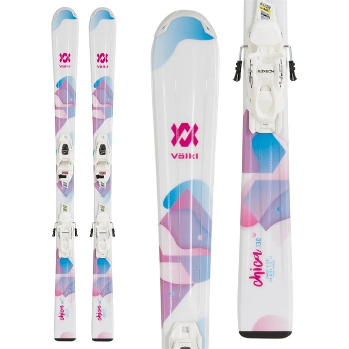 Völkl - Völkl Chica Jr Skis + VMOTION 4.5 Bindings - Kids' 2020 - Used