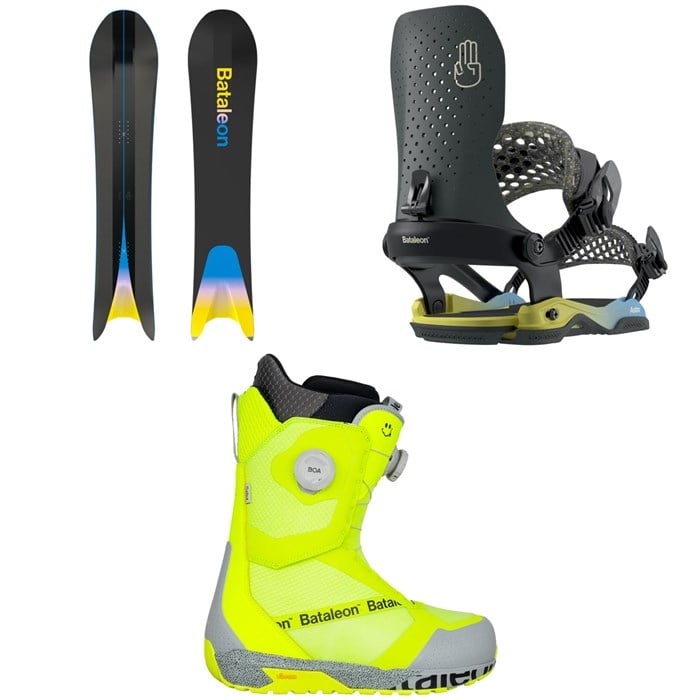 Bataleon - Bataleon Surfer Snowboard + Astro AW Snowboard Bindings + Salsa Boa Snowboard Boots 2026