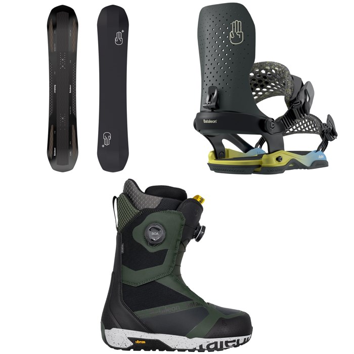 Bataleon - Bataleon Goliath+ Snowboard + Astro AW Snowboard Bindings + Salsa Boa Snowboard Boots 2026
