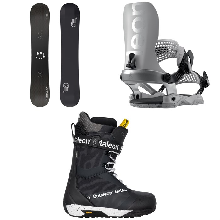Bataleon - Bataleon Evil Twin+ Snowboard + Blaster AW Snowboard Bindings + Salsa Lace Snowboard Boots 2026