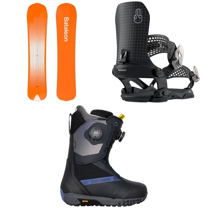 Bataleon - Bataleon Party Wave Snowboard + Etna AW Snowboard Bindings + Salsa Boa Snowboard Boots - Women's 2026