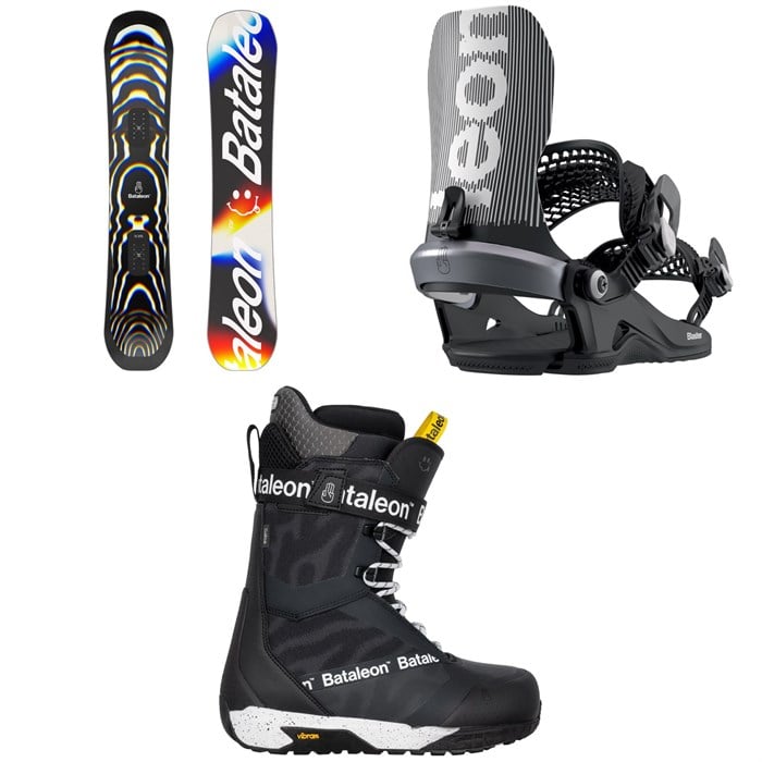 Bataleon - Bataleon Fun.Kink Snowboard + Blaster HW Snowboard Bindings + Salsa Lace Snowboard Boots 2026