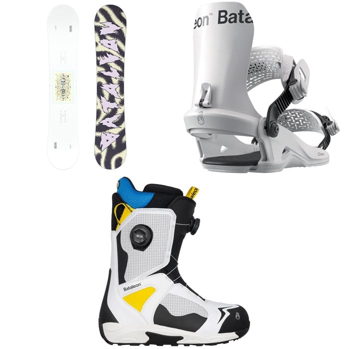 Bataleon - Bataleon Disaster Snowboard + Chaos HW Snowboard Bindings + Rave Boa Snowboard Boots 2026