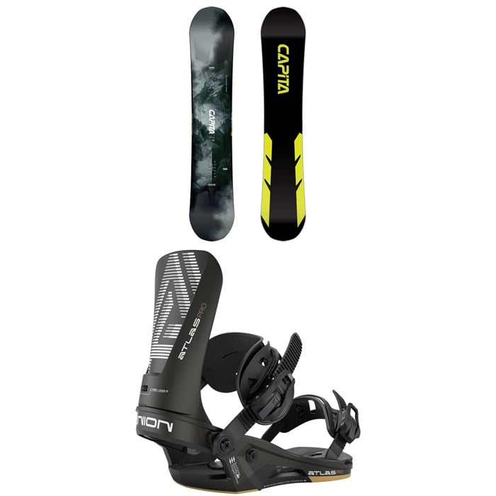 CAPiTA - CAPiTA Mega Mercury Snowboard + Union Atlas Pro Snowboard Bindings 2026