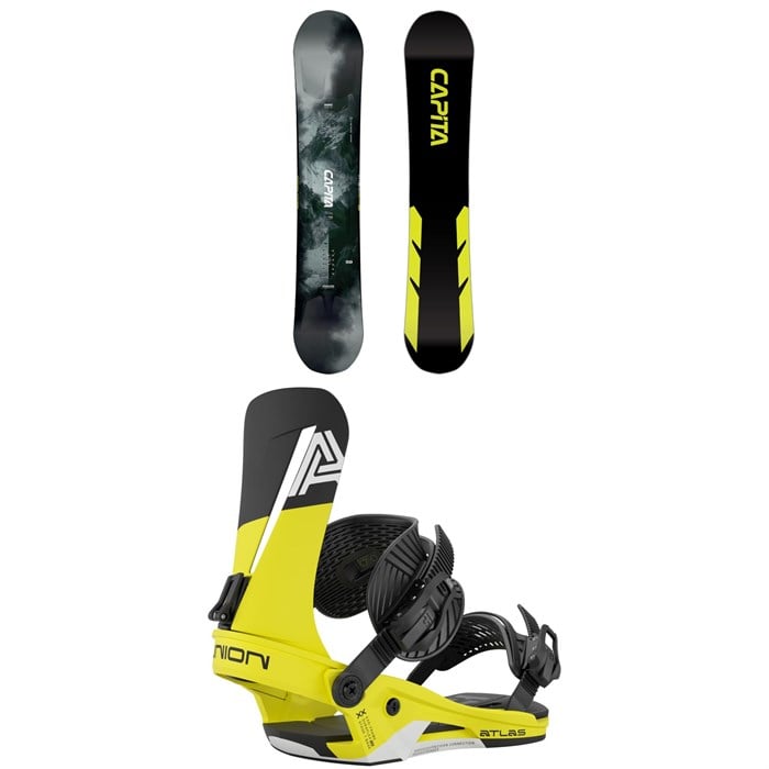 CAPiTA - CAPiTA Mega Mercury Snowboard + Union Atlas Snowboard Bindings 2026