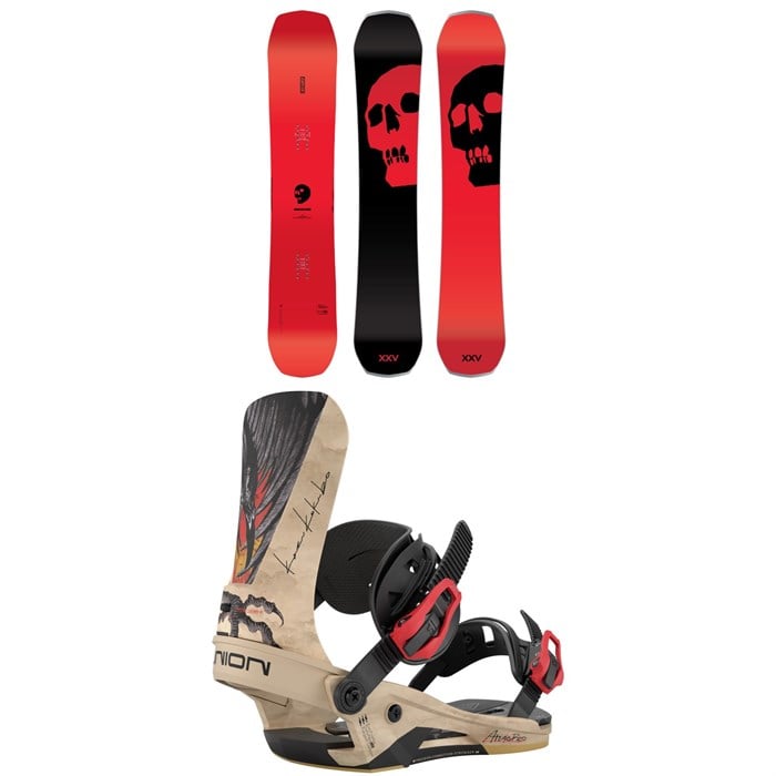 CAPiTA - CAPiTA The Black Snowboard of Death Snowboard + Union Atlas Pro Snowboard Bindings 2026
