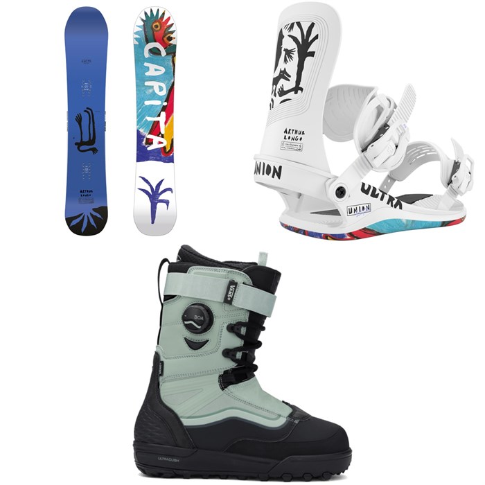 CAPiTA - CAPiTA Aeronaut Snowboard + Union Ultra Snowboard Bindings + Vans Infuse Snowboard Boots 2026