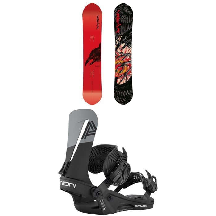 CAPiTA - CAPiTA Kazu Kokubo Pro Snowboard + Union Atlas Snowboard Bindings 2026