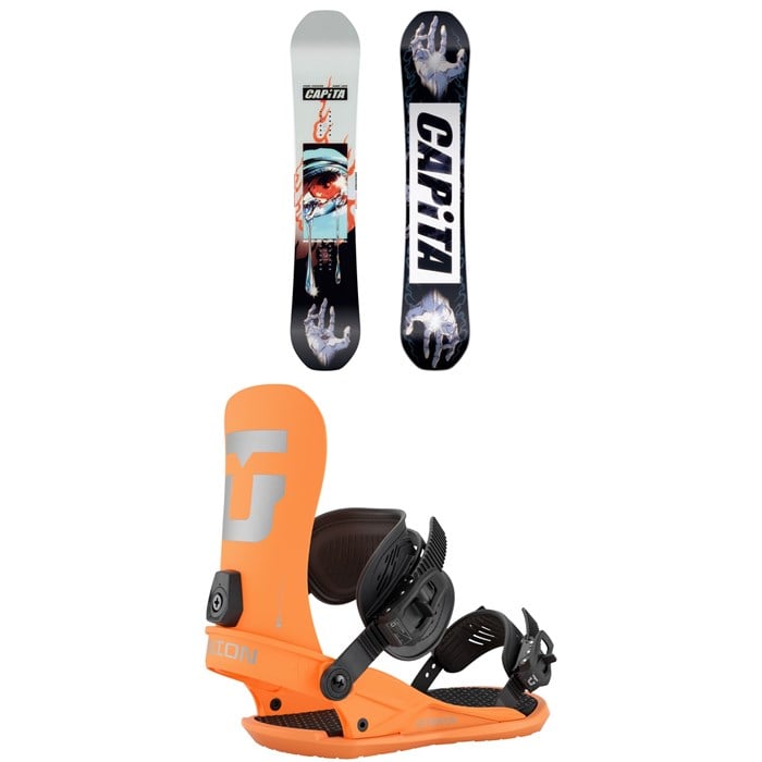 CAPiTA - CAPiTA Indoor Survival Snowboard + Union Strata Snowboard Bindings 2026