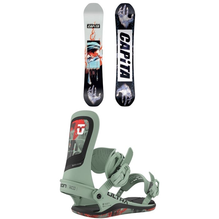 CAPiTA - CAPiTA Indoor Survival Snowboard + Union Ultra Snowboard Bindings 2026