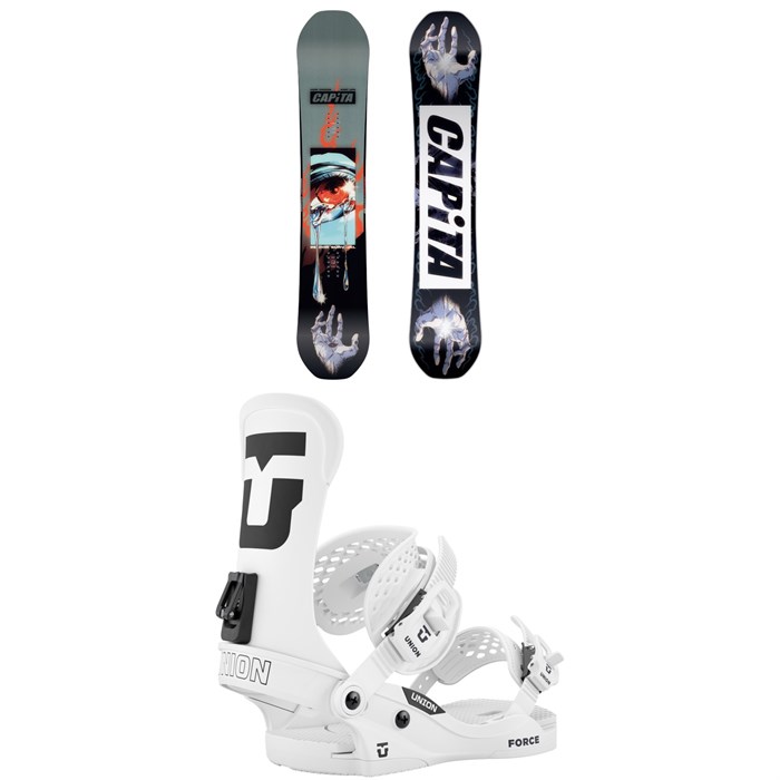 CAPiTA - CAPiTA Indoor Survival Snowboard + Union Force Classic Snowboard Bindings 2026