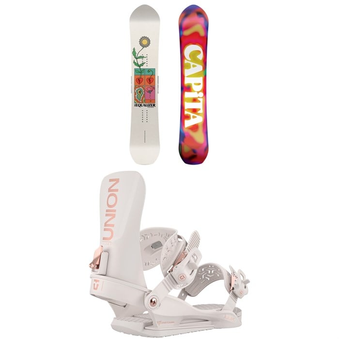 CAPiTA - CAPiTA The Equalizer Snowboard + Union Juliet Snowboard Bindings - Women's 2026