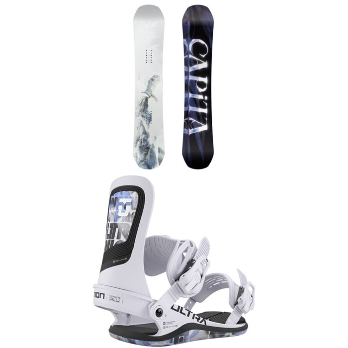 CAPiTA - Birds Of A Feather Snowboard + Union Ultra Snowboard Bindings - Women's 2026